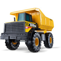 Tonka Steel Classics Mighty Dump Truck - Made With Steel & Sturdy Plastic, Yellow Toy Construction Truck, Boys And Girls, Kids, Toddlers, Ages 3+