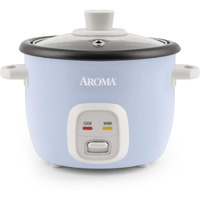 Aroma Housewares 4-Cups (Cooked) / 1Qt. Rice & Grain Cooker (Arc-302Ngbl), Blue