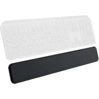 Logitech Mx Palm Rest For Mx Keys, Premium, No-Slip Support For Hours Of Comfortable Typing, Black