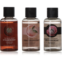 The Body Shop Lather & Cleanse Shower Gel Trio Gift Set For Normal Skin