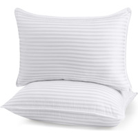 Utopia Bedding Bed Pillows For Sleeping Queen Size, 1000 Grams Filled Hotel Quality Cooling Pillows For Side, Back Or Stomach Sleepers (White, Set Of 2)