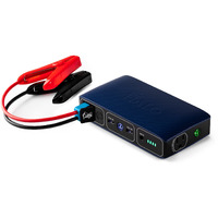 Halo Usb Bolt 58830 Mwh Portable Phone Laptop Charger Car Jump Starter With Ac Outlet And Car Charger - Blue Graphite