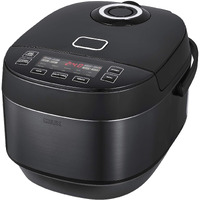Crux 20 Cup Induction Rice Cooker, Multi-Cooker, Food Steamer, Slow Cooker, Stewpot, Easy One-Pot Healthy Meals, Dishwasher Safe Non-Stick Bowl, Black, One Size