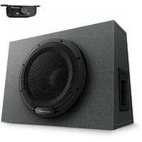 Pioneer Ts-Wx1210A 12    Sealed Active Subwoofer With Built In Amplifier, 1200 Watts Max Power Sub, Variable Bass Boost, Flexible Installation, Enhanced Car Audio