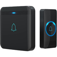 Avantek Wireless Doorbell, D-3G Waterproof Chime Kit Operating At Over 1300 Feet With 52 Melodies, 5 Volume Levels & Led Flash