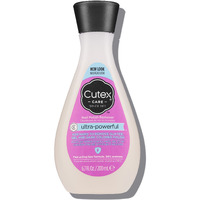 Cutex Gel Nail Polish Remover, Ultra-Powerful & Removes Glitter And Dark Colored Paints, Paraben Free, 6.76 Fl Oz