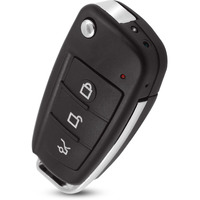 Hd 1080P Mini Car Key Camera Video Spy Cam, Portable Small Security Dvr Cam With Ir Night Vision/Motion Detection,Mini Recording Device For Indoor & Outdoor No Needed Wifi No Audio