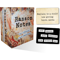 Ransom Notes - The Ridiculous Word Magnet Party Game, 3+ Players