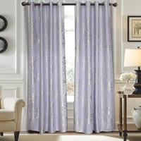 Dolce Mela Dmc720 Window Treatments Drapes, Long, Blue