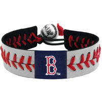 Gamewear Mlb Boston Red Sox Baseball Bracelet, One Size, Reflective
