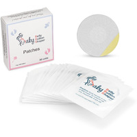 Baby Belly Button Patches 30 Pieces - Cotton Patches Baby Essentials Must Haves - Baby Belly Navel Patches - Newborn Care Belly Button Shaper