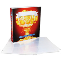 Unikeep Garbage Pail Kids Gpk Themed Collectible Card Storage Binder - Complete With 20 Card Pages (Adam Bomb)