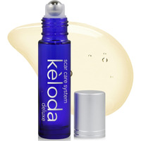 Keloda Deluxe Scar & Keloid Removal Oil & Massager, 0.33 Oz | For Treatment Of Surgical Scars And Piercing Keloids, Acne, Burns | With Coconut, Shea, Turmeric, Lavender, Helichrysum Oils And Vitamin E