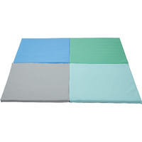 Ecr4Kids Softzone Quad Fold-N-Go Activity Mat, Folding Playmat, Contemporary