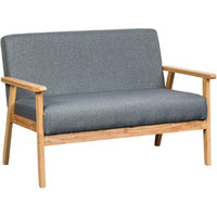 Lilola Home Bahamas 45"" W Gray Loveseat