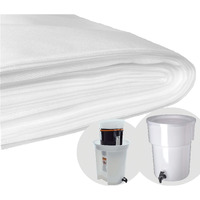 (50 Pack) Commercial Cold Brew Coffee Filters, 20"" X 20"" For Commercial Model Cold Brew Coffee Makers And 5-Gallon Commercial Systems