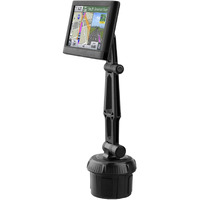 Gps Car Mount Cup Holder With Adjustable Arm For Garmin - Replacement Gps Cupholder Ball Mount For Garmin Nuvi Dezl Drive Drivesmart Zumo Driveassist Driveluxe Streetpilot Rv Portable Navigator