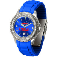 Game Time Buffalo Bills Women's Watch - Nfl Sparkle Series, Officially Licensed - Team Color-Coordinated Silicone Band