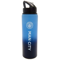 Manchester City F.C. City Man Fc Aluminium Sports Water Drinks Bottle Fade Design Xl Blue One Size K-Rey-Mc06400