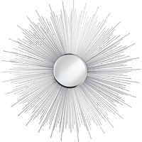 Accent Plus Silver Rays Mirror 33X33