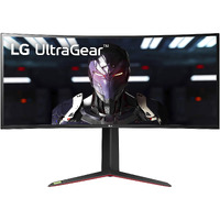 Lg Ultragear Qhd 34-Inch Curved Gaming Monitor 34Gp83A-B, Nano Ips 1Ms (Gtg) With Vesa Displayhdr 400, Nvidia G-Sync, And Amd Freesync Premium, 144Hz, Black