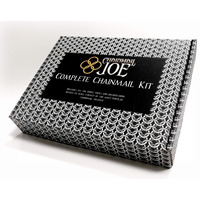 Complete Chainmail Kit - 20 Weave Tutorial Book, 23,000+ Rings(Over 4 Pounds), Clasps, And Tools