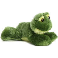 Aurora Adorable Mini Flopsie Frolick Frog Stuffed Animal - Playful Ease - Timeless Companions - Green 8 Inches