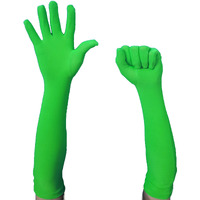 Jomocare Chromakey Gloves Green Chroma Key Glove Invisible Effects Background Chroma Keying Green Gloves For Green Screen Photography Photo Video (Tight, Green)