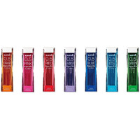 Uni Nanodia Color Mechanical Pencil Leads 0.5Mm 7 Color Set, 7 Pack/Total 140 Leads