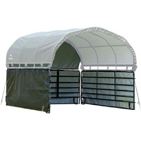 Shelterlogic 12X12 Equine, Livestock And Agricultural Corral Shelter Enclosure Kit (Corral Panels And Corral Shelter Not Included)