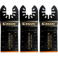 Ezarc Carbide Oscillating Tool Blades, Multitool Blades Heary Duty For Hard Material, Metal, Nails. Bolts. Screws, 3-Pack