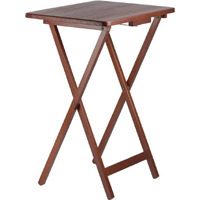 Winsome Alex Snack Table, Walnut, 19.06X14.57X25.98, 5-Pc Set