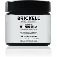 Brickell Men's Products Resurfacing Anti-Aging Face Cream For Men, Natural And Organic Face Moisturizer, Vitamin C Cream For Wrinkles, 2 Ounce, Scented