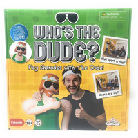 Charades Game For Family Who's The Dude Identity Fun Games Gift For Reunion Adult Game Night Ages 16+ 440 Funny Scenarios