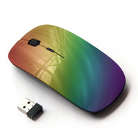 Koolmouse [ Optical 2.4G Wireless Mouse [ Rainbow Swirl ]