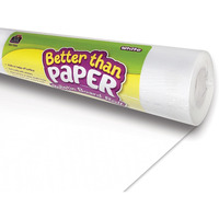 Teacher Created Resources Better Than Paper Bulletin Board Roll, White - 77373