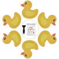 Secopad Original 20 Pcs Non Slip Bathtub Stickers, Adhesive Kids Anti Slip Decal Threads For Shower And Bath Tub With Premium Scraper, Each About 4.5"" X 3.5""