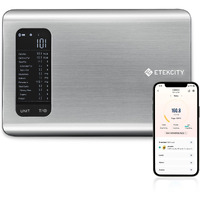 Etekcity Smart Food Kitchen Scale With Nutritional Calculator, Free App With 19 Nutrients Tracking, Calorie, Marco, Digital Grams And Ounces For Weight Loss, Premium Stainless Steel, 11Lb