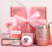 Birthday Gifts For Women, Relaxing Spa Gift Box Basket For Her Mom Sister Best Friend Unique Happy Birthday Bath Set Gift Ideas Mothers Day Gifts From Daughter Son 30Th 40Th 50Th 60Th Gift