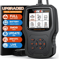 (Upgraded Ad310) Ancel Ad530 Obd2 Scanner Diagnostic Tool With Battery Test Car Engine Light Code Reader Scan Tool, All Obd2 Function Enhanced Code Definition And Upgraded Graphing Battery Status