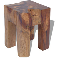 Vidaxl Stool Solid Teak Wood
