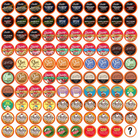 Two Rivers Coffee Pods Compatible With K Cup Brewers Including 2.0, Assorted Flavored Coffee 100 Count