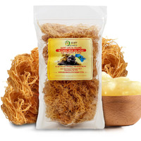 Buie Holistic Herbs Golden Irish Sea Moss, Pure Wildcrafted, Nutrient-Rich, Dr. Sebi Inspired - Makes 120+ Oz Gel | Pure & Natural Raw Gold Irish Sun - Dried Sea Moss For Health & Wellness / (8 Oz)
