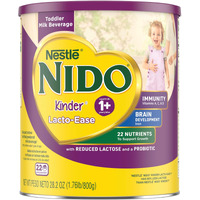 Nestle Nido Lacto-Ease Toddler Powdered Milk Beverage - 28.2 Oz Canister - Toddler Drink Mix