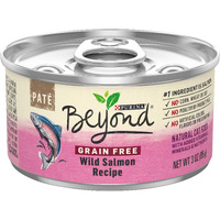 Purina Beyond Wild Salmon Recipe Grain Free Wet Cat Food Pate - (Pack Of 12) 3 Oz. Cans