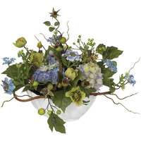 Nearly Natural Hydrangea Centerpiece