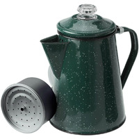 Gsi Outdoors Percolator Coffee Pot | Enamelware Campfire Coffee Boiler Kettle For Outdoor Camping Cookware, Cabin, Rv, Kitchen, Hunting & Backpacking
