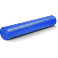 Yes4All Medium Firm Round Pe Foam Roller For Pilates, Yoga, Stretching, Balance & Core Exercises - 36 Inch Blue