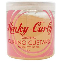 Kinky Curly Curl Custard Gel, 8 Oz