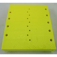 Yellow Self-Locking Arrow Key Tags (1,000 Per Pack) Size 4 1/2"" X 3/4"" (Yellow)
